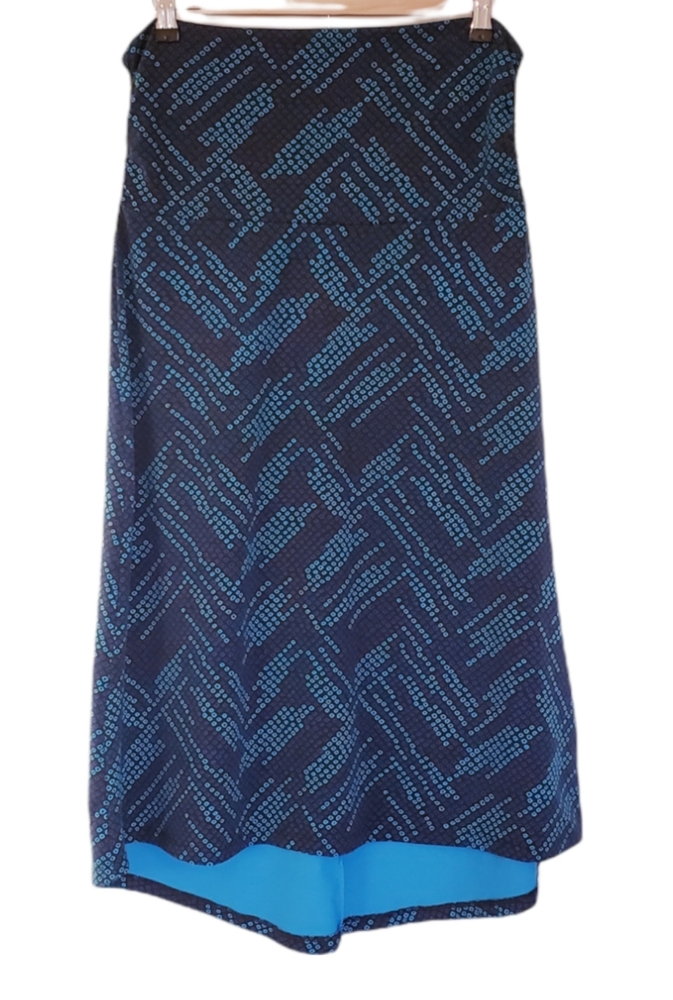 Eddie Bauer High-low Midi Travel Skirt - M